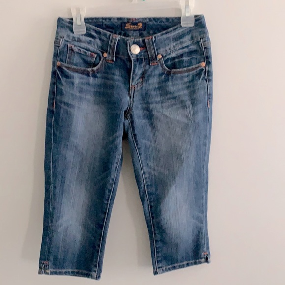Seven7 Capris Jeans - Picture 1 of 4